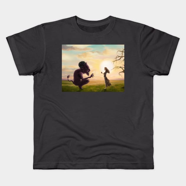 Ymir Kids T-Shirt by Lesterin